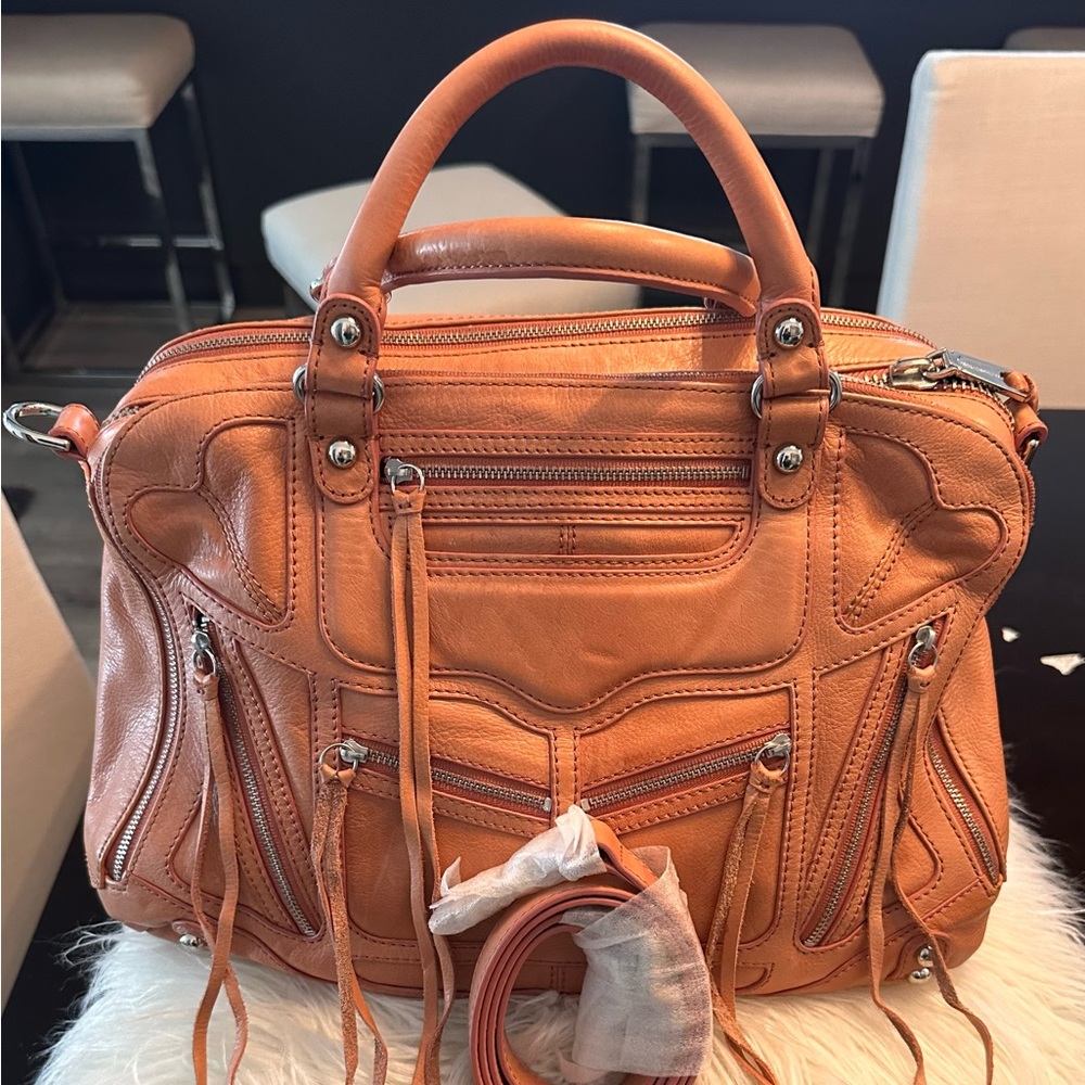 Rebecca Minkoff spring salmon color bag - Picture 2 of 10